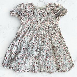 Beautiful Summer/Spring Tiered Dress w Small Floral Print